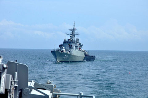 TNI AL Siapkan KRI Tjiptadi Amankan Perairan Merak